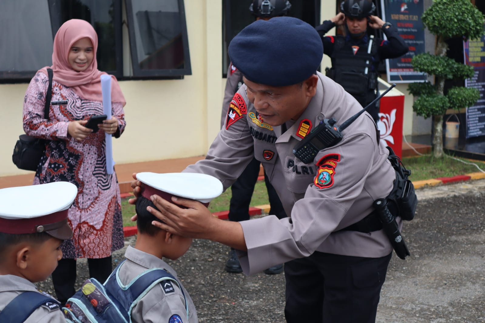 Brimob Sahabat Anak : Kunjungan Murid TK Ke Mako Batalyon C Pelopor Sat Brimob Polda Sumut