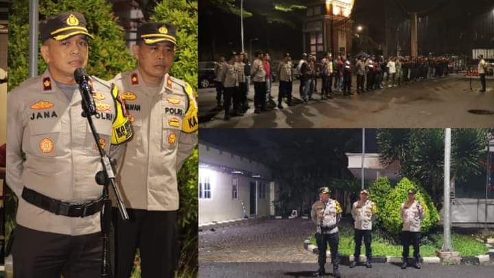Bersinergi, Patroli Gabungan Polsek Kalideres dan Polsek Batu Ceper Cegah Tawuran Kejahatan di Wilayah Perbatasan Jakarta Barat-Tangerang