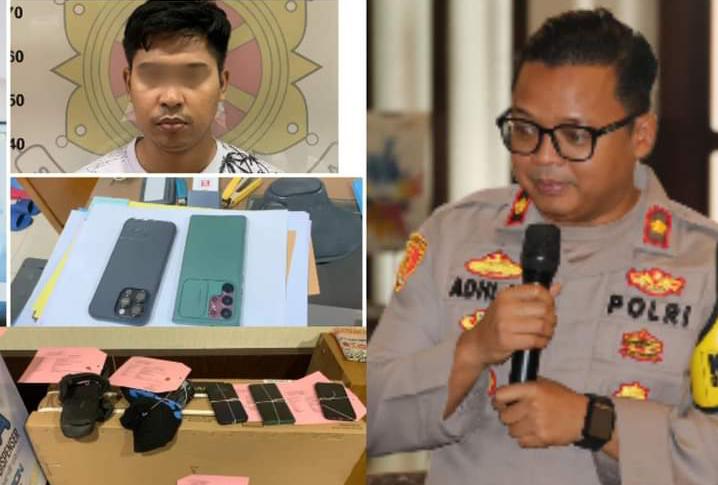 Modus ‘cek in Hotel, Pelaku MM diamankan Polisi akibat Bawa Kabur Barang Milik Korban