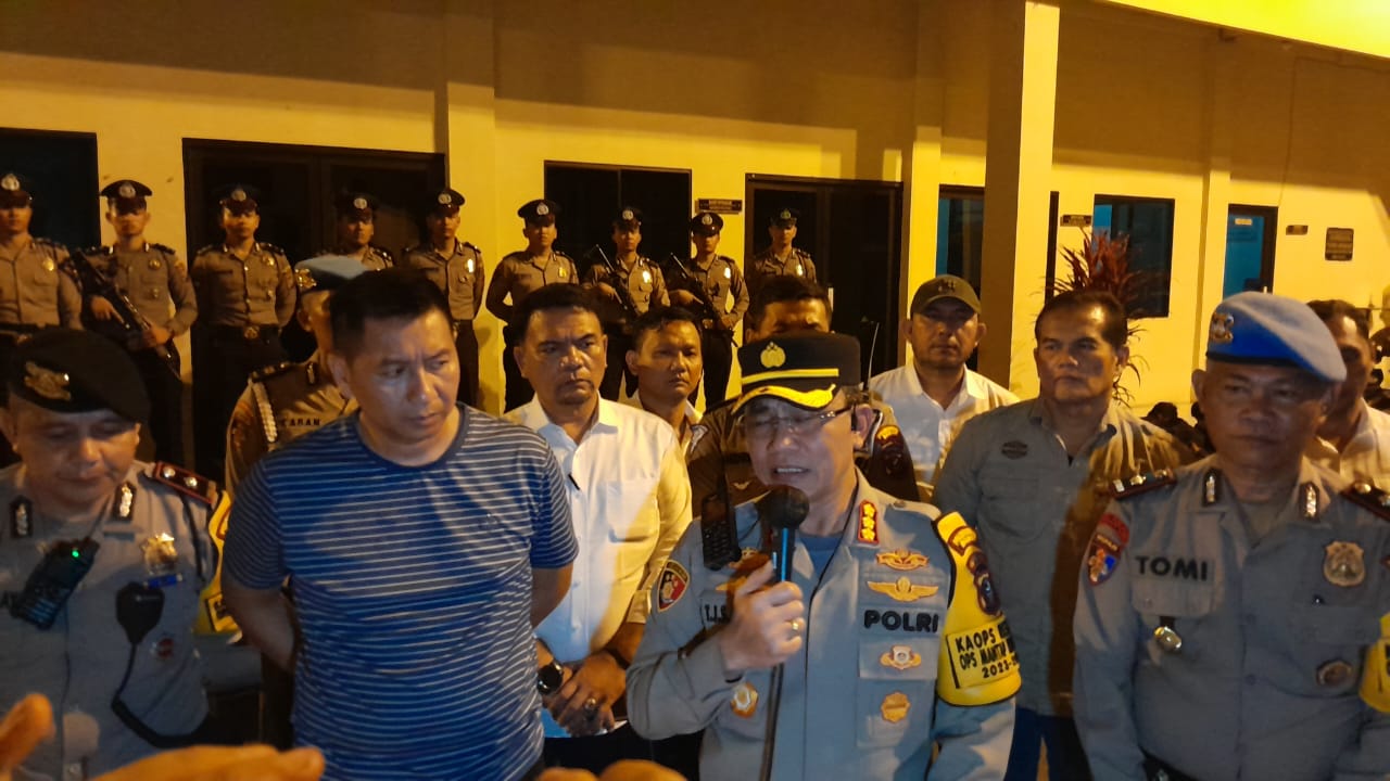 Samapta Polrestabes Medan dan Polsek Sunggal Amankan Ratusan Remaja Kelompok Geng Motor 