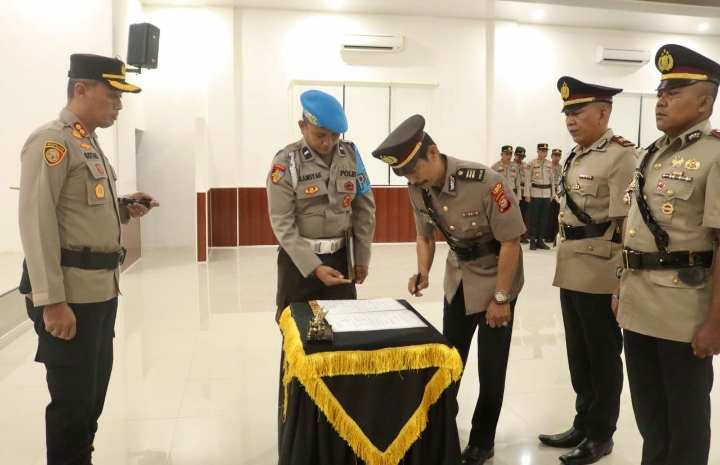 Dua Pejabat Polres Takalar Resmi Berganti, Berikut Nama Pejabat Barunya