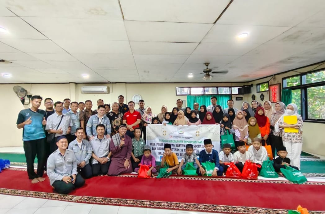 Berkah Ramadhan PT.Soci Mas Buka Puasa Dengan Anak Yatim