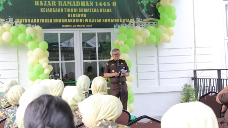 Kajatisu Idianto Apresiasi Bazar dan Pasar Murah Ramadan IAD Wilayah Sumut