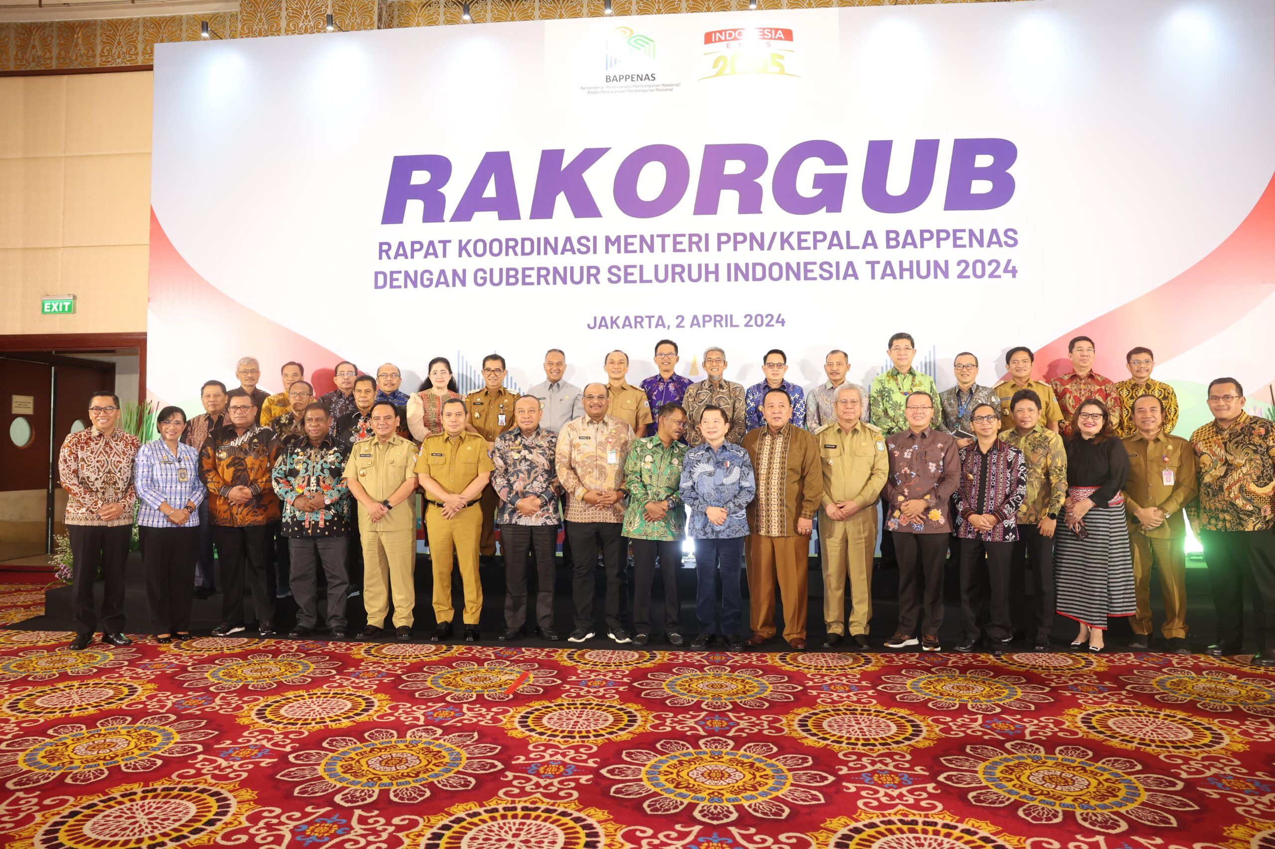 Pj Gubernur Sultra Hadiri Rakorgub tahun 2024