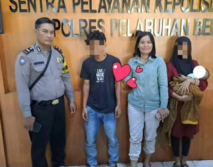 Viral.. Vidio Pembekapan Bayi 2,5 Bulan Di Boyong Ke Polres Pelabuhan Belawan