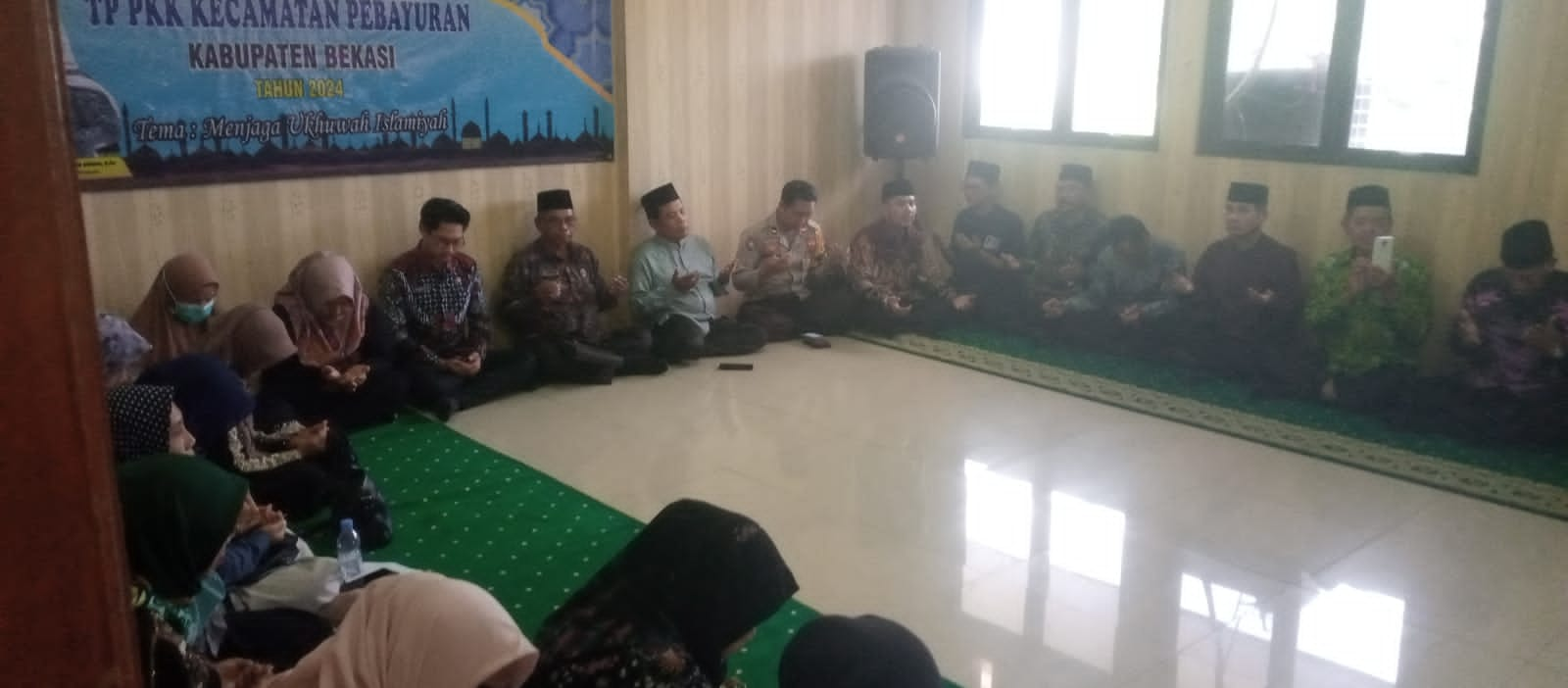 Di Hari Yang Fitri1 Syawal 1445 H 2024 M Kecamatan Pebayuran Adakan Acara Halal Bihalal Secara Sederhana