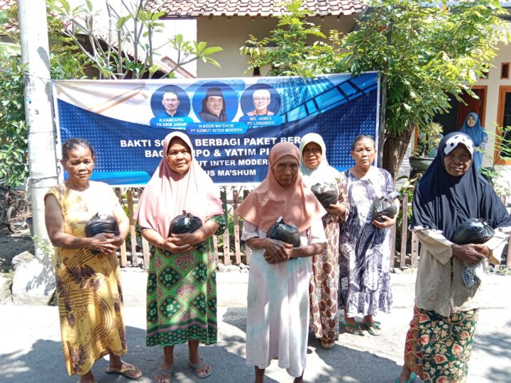 H. Agus Ma’shum & PT Longrich Indonesia ” Salurkan Bantuan Kepada Jompo & Yatim Piatu