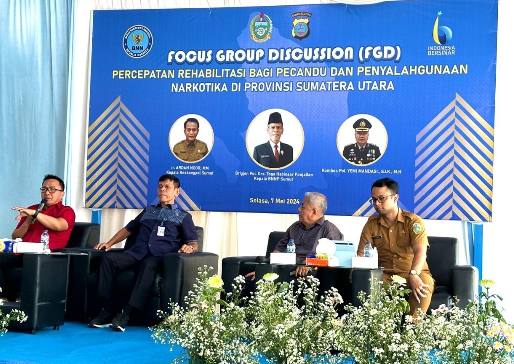 Percepataan Rehabilitasi Bagi Pecandu dan Penyalahgunaan Narkotika Di Sumatera Utara