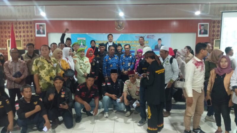 Ketua dpc gwi kabupaten tangerang hadiri Rapat sosialisasi pemberdayaan Ormas se-provinsi banten bersama bakesbangpol dan kemendagri