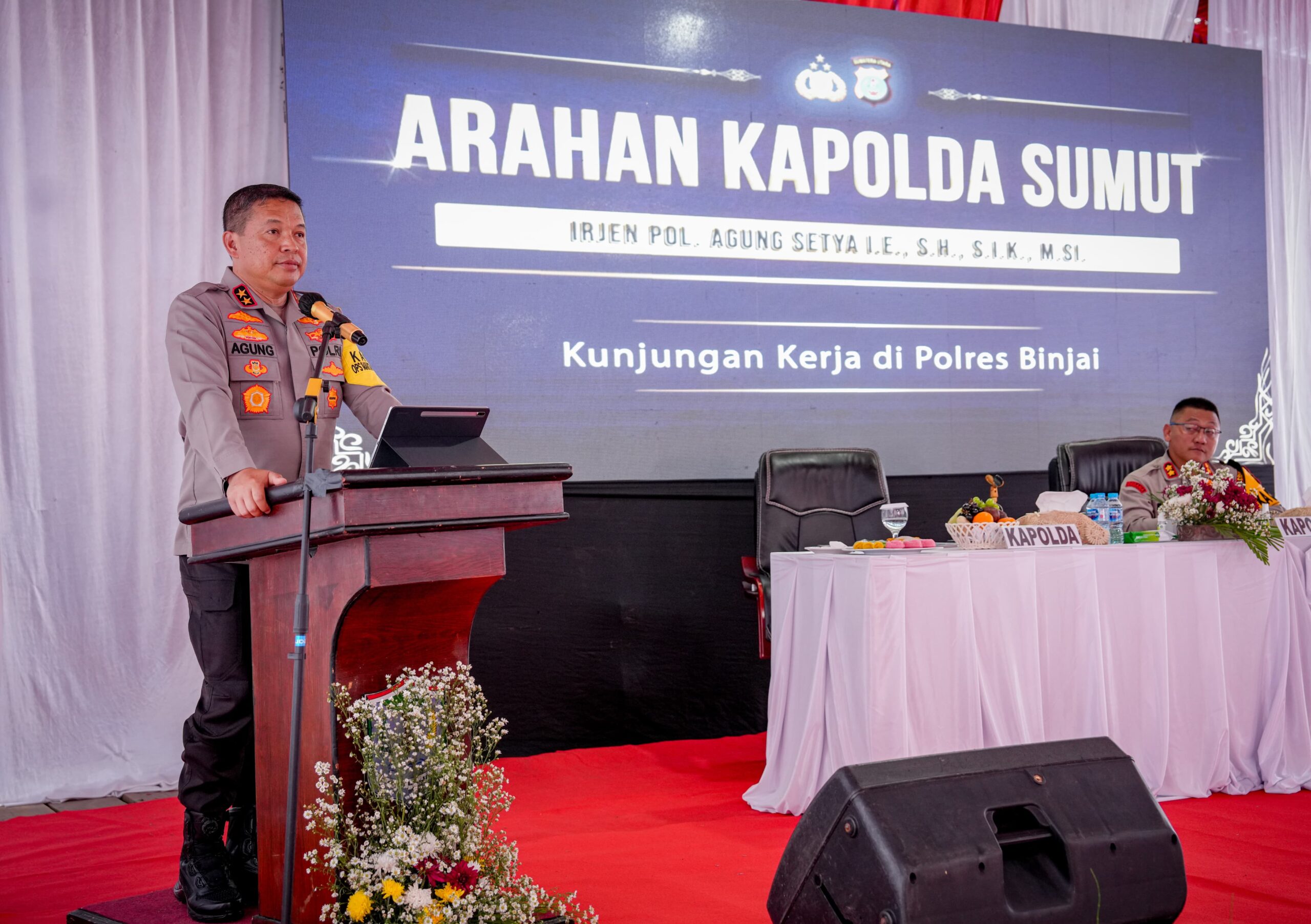 Kapolda Sumut Lakukan Kunjungan Kerja ke Polres-Polres di Wilayah Hukum Polda Sumut