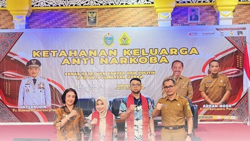 Badan Kesbangpol Samosir Selenggarakan Program Ketahanan Keluarga Anti Narkoba