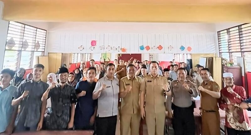 Badan Kesatuan Bangsa dan Politik Sumatera Utara Gelar Kegiatan Anti Narkoba di Mandailing Natal