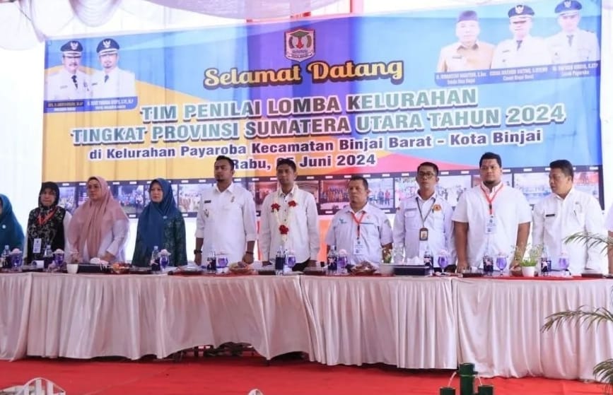 Wawako Binjai Terima Kunjungan Tim Penilai Kelurahan Provinsi Sumut, Harapkan Bawa Perubahan Terhadap Kualitas Kinerja