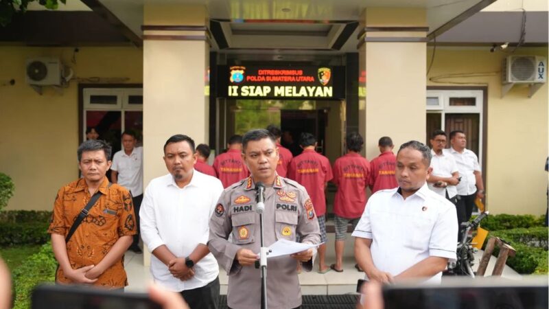 Keseriusan Polda Sumut ungkap Kejahatan di Sektor Perkebunan, Kunci Penunjang Penyelamatan Ekonomi 