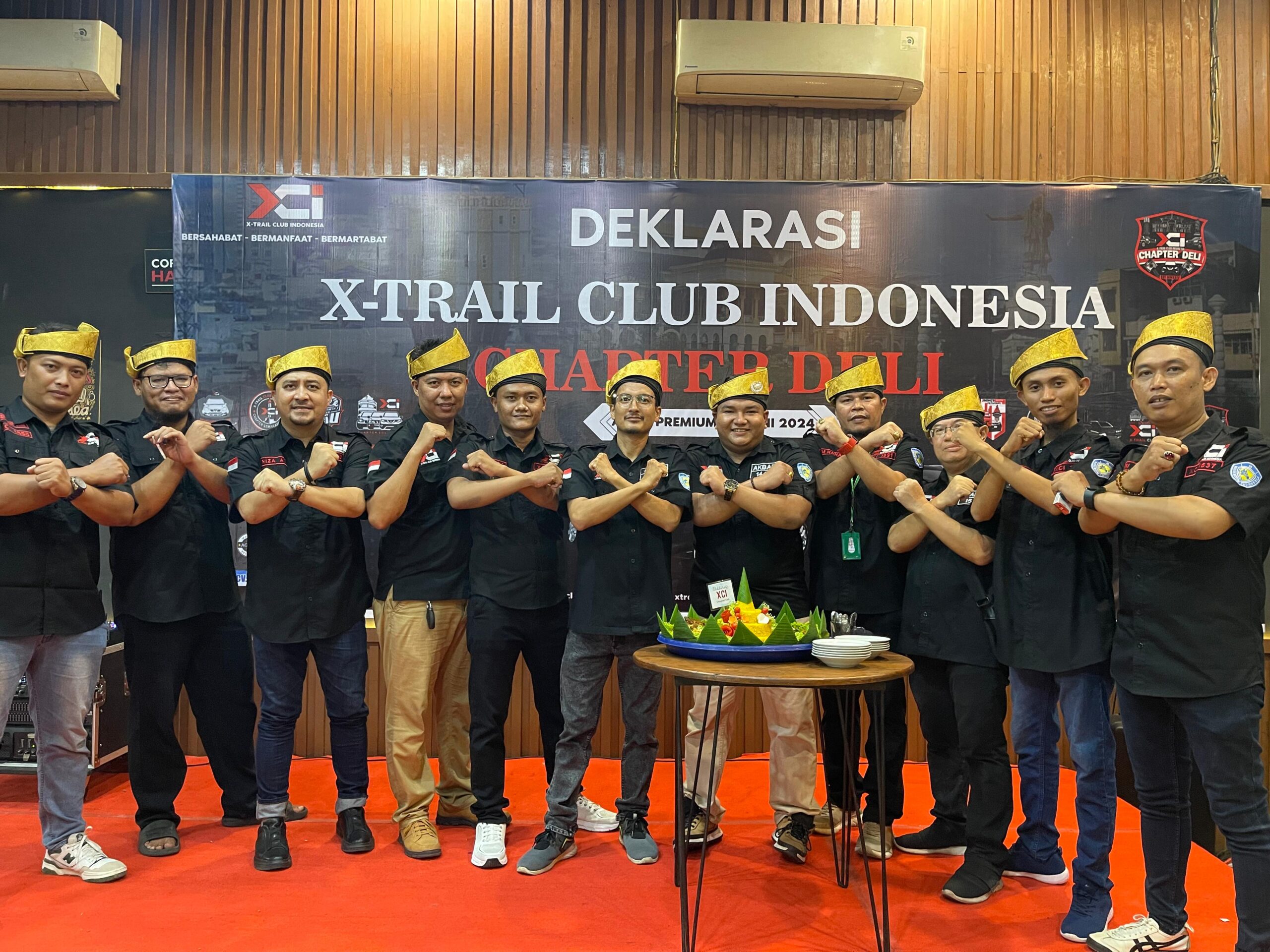 Komunitas Mobil X-TRAIL CLUB INDONESIA (XCI), XCI CHAPTER DELI menggelar Deklarasi pada tanggal 15 juni 2024.