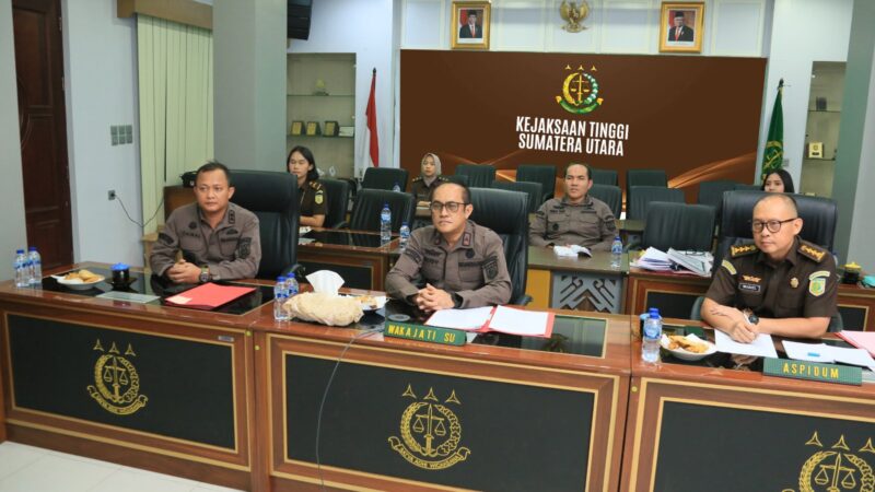 Kejati Sumut Usulkan 4 Perkara dan Disetujui Untuk Dihentikan Penuntutannya dengan Humanis/RJ