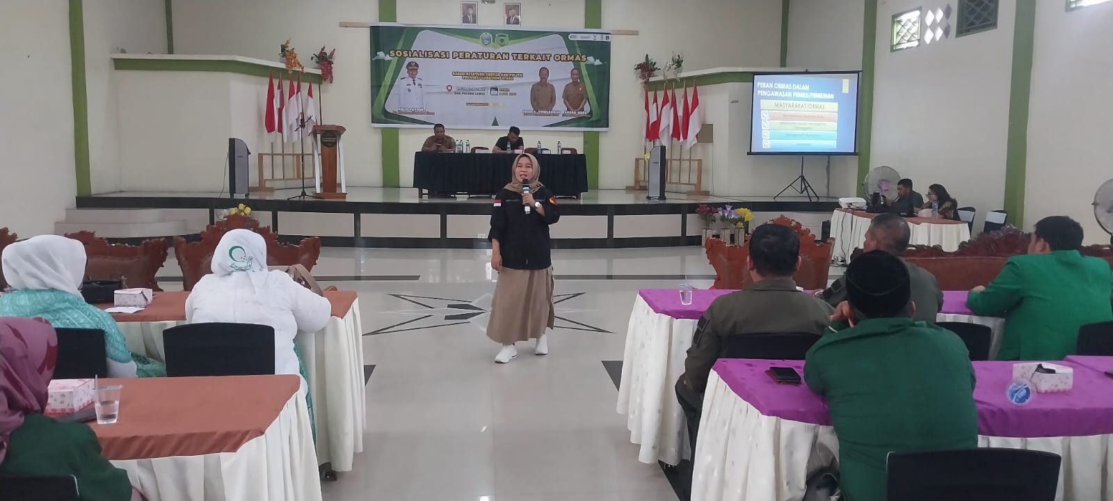 Badan Kesbangpol Provsu Gelar Sosialisasi Peraturan Ormas di Kab Padang Lawas