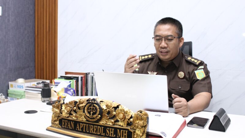 Kejati Sumut, Beri Pencerahan Terkait Pengelolaan Dana Desa Camat Gunung Meriah dan 12 Kades Hadir