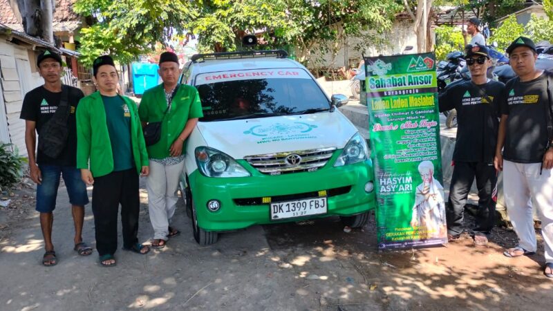 GP Ansor ranting Karangrejo Gelar Kegiatan “Belajar” Bersih Mushallah dan Jariyah