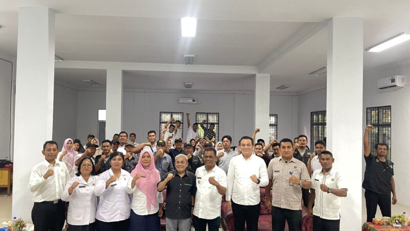 “Kolaborasi Relawan dan Pemerintah di Labuhanbatu Selatan: Mewujudkan Desa Bersinar Bebas Narkoba”