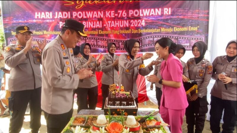 Polwan Polres Kota Binjai Adakan Syukuran