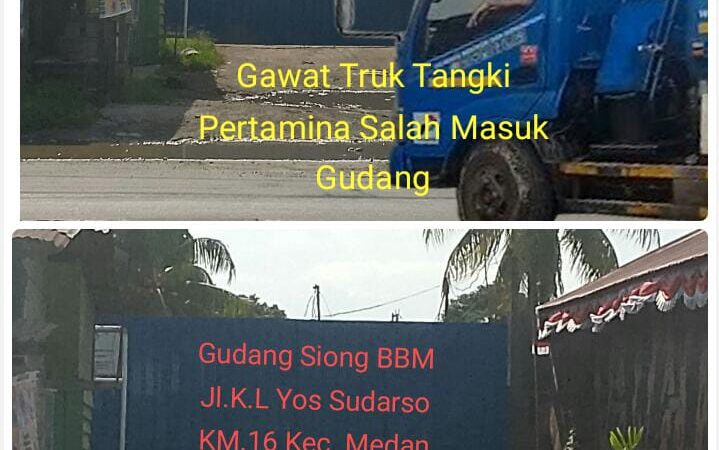 Benar Benar Nekat, Diduga Gudang Penampung BBM Bebas Beraktifitas Padahal Pinggir Jalan Lintas