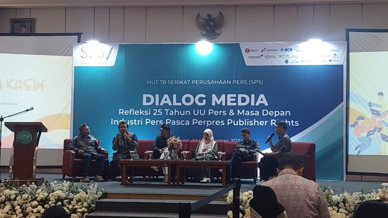 SPS Gelar Dialog Media: Refleksi 25 Tahun Pasca Perpres Publisher Rights dan HUT SPS ke-78