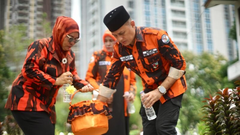 Sambut Hari Sumpah Pemuda dan HUT Pemuda Pancasila, MPW PP Sumut Gelar Ziarah Makam