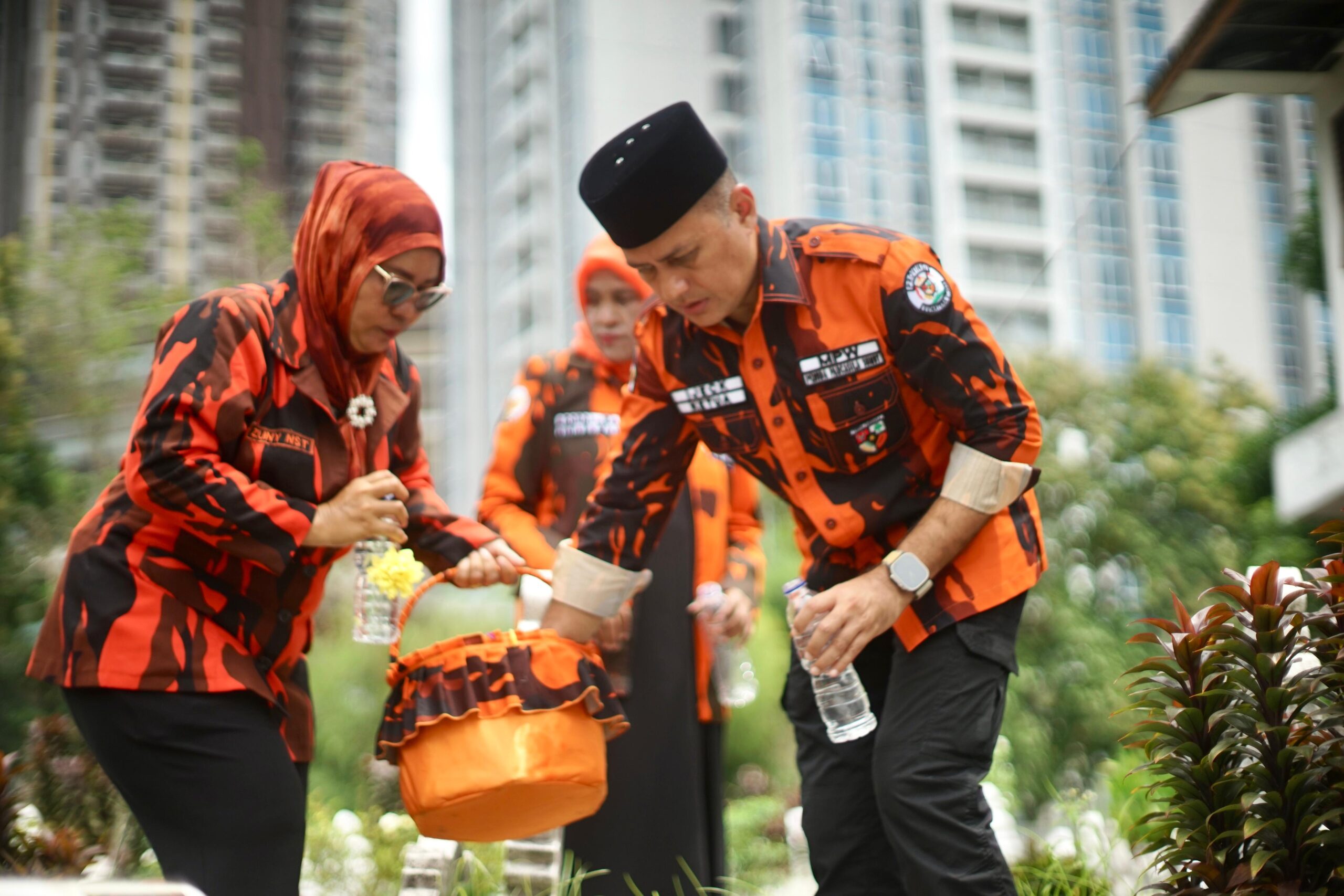 Sambut Hari Sumpah Pemuda dan HUT Pemuda Pancasila, MPW PP Sumut Gelar Ziarah Makam