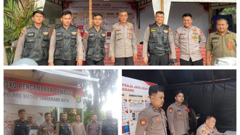 Polres Metro Tangerang Kota Gelar patroli cipta kondisi jelang pilkada 2024 