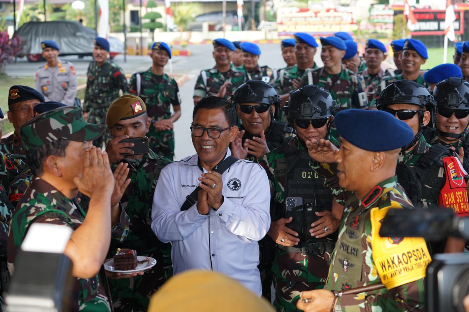 Kodam I/BB Berikan Kejutan Spesial di HUT ke-79 Korps Brimob Polri di Mako Brimob Polda Sumut