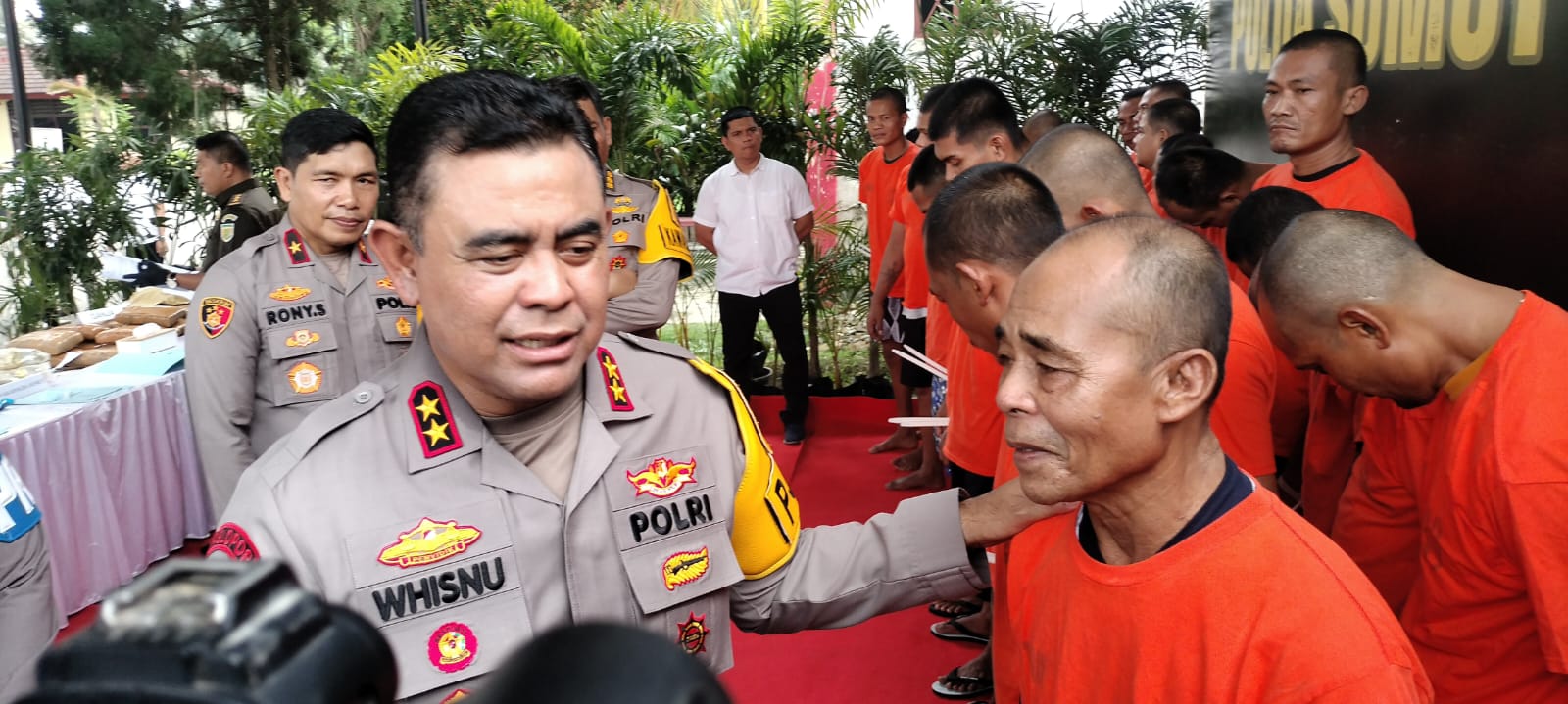 Musnahkan Ratusan Kilo Sabu dan Ekstasi, Kapoldasu : Sikat Pengedar dan Barak Narkoba