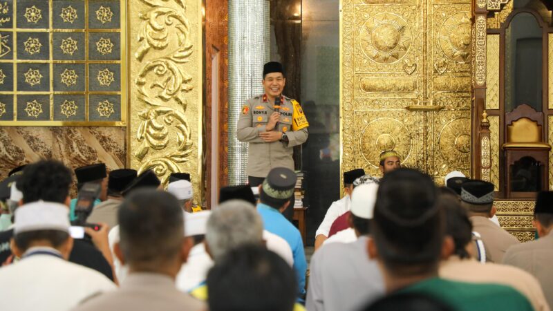 Silaturahim Bersama Ulama di Batubara, Wakapolda Sumut : Pilkada jangan membuat kita terpecah