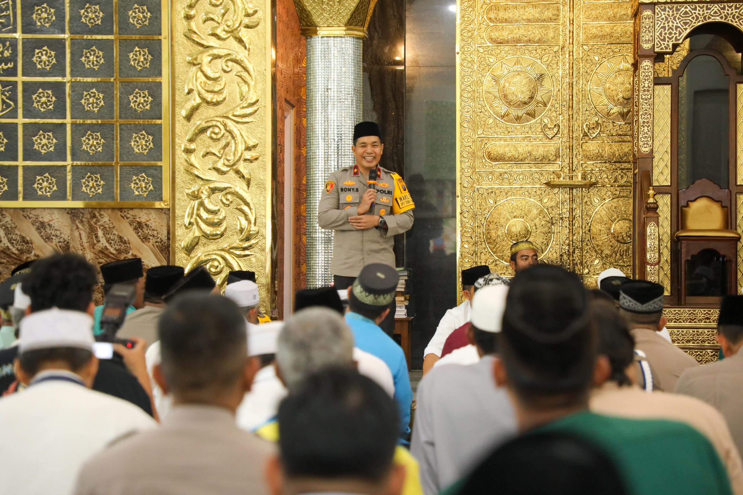 Silaturahim Bersama Ulama di Batubara, Wakapolda Sumut : Pilkada jangan membuat kita terpecah