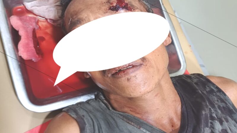 Seorang IRT bersama dua Anak nya Aniaya Lansia Hingga Kritis