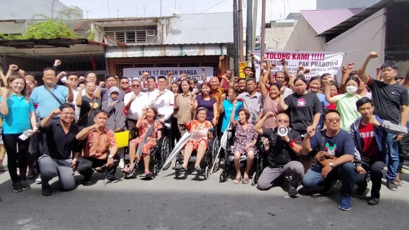 Eksekusi 17 Rumah di Jalan Gandhi Medan Ditunda, Gerindra Turun Tangan Mediasi