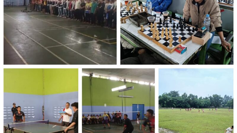 BAPORKES PT JEMBO CABLE COMPANY TBK GELAR SPARING OLAHRAGA DENGAN PT SURYA TOTO TBK