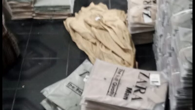 Di duga adanya satu Konveksi di wilayah Ciledug memalsukan Merk di beking oknum wartawan 