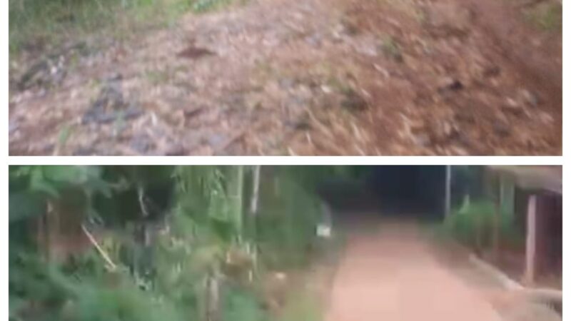 Warga Kampung  lebak gede RT 01/02 Mengeluh Atas  Jalan Bertaun taun Masih Hancur Seolah olah Pemerintah Yang Terkait Tutup Mata