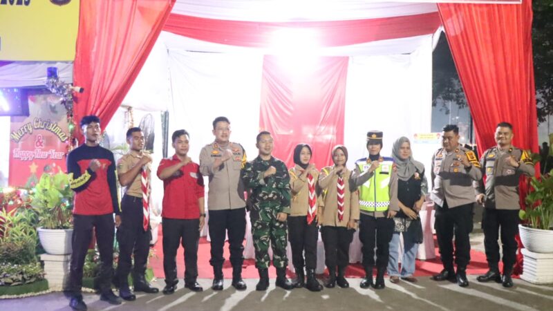 Perayaan natal dan tahun baru Kota Binjai berjalan kondusif.