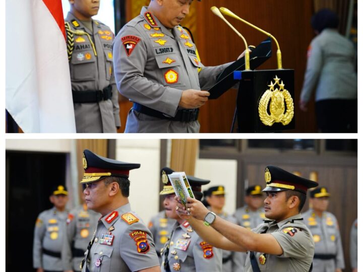 Kapolri Pimpin Sertijab Kapolda Sumbar Irjen Pol Dr. Gatot Tri Suryanta