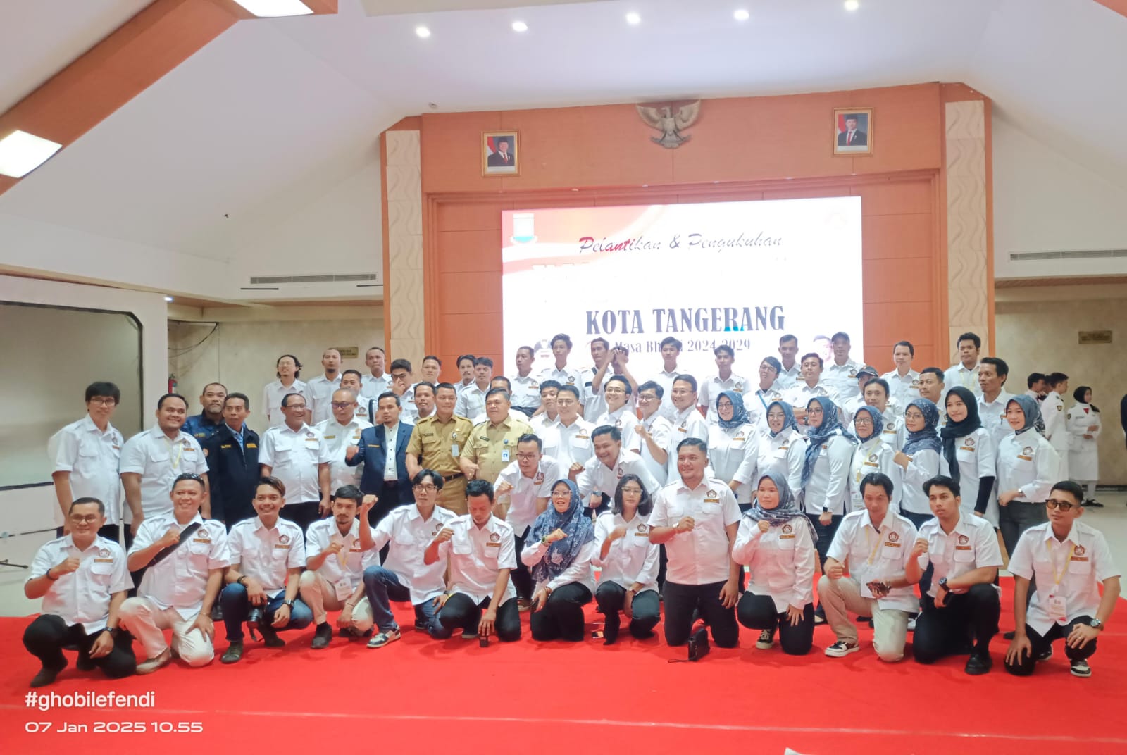 Pelantikan Dan Pengukuhan Karang Taruna Kota Tangerang Masa Bakti 2024-2029