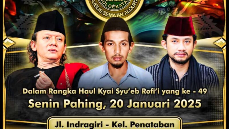 Meraih Keberkahan dalam Haul Kyai Syu’eb Rofi’i ke-49 dan Harlah Moloekatan ke-19
