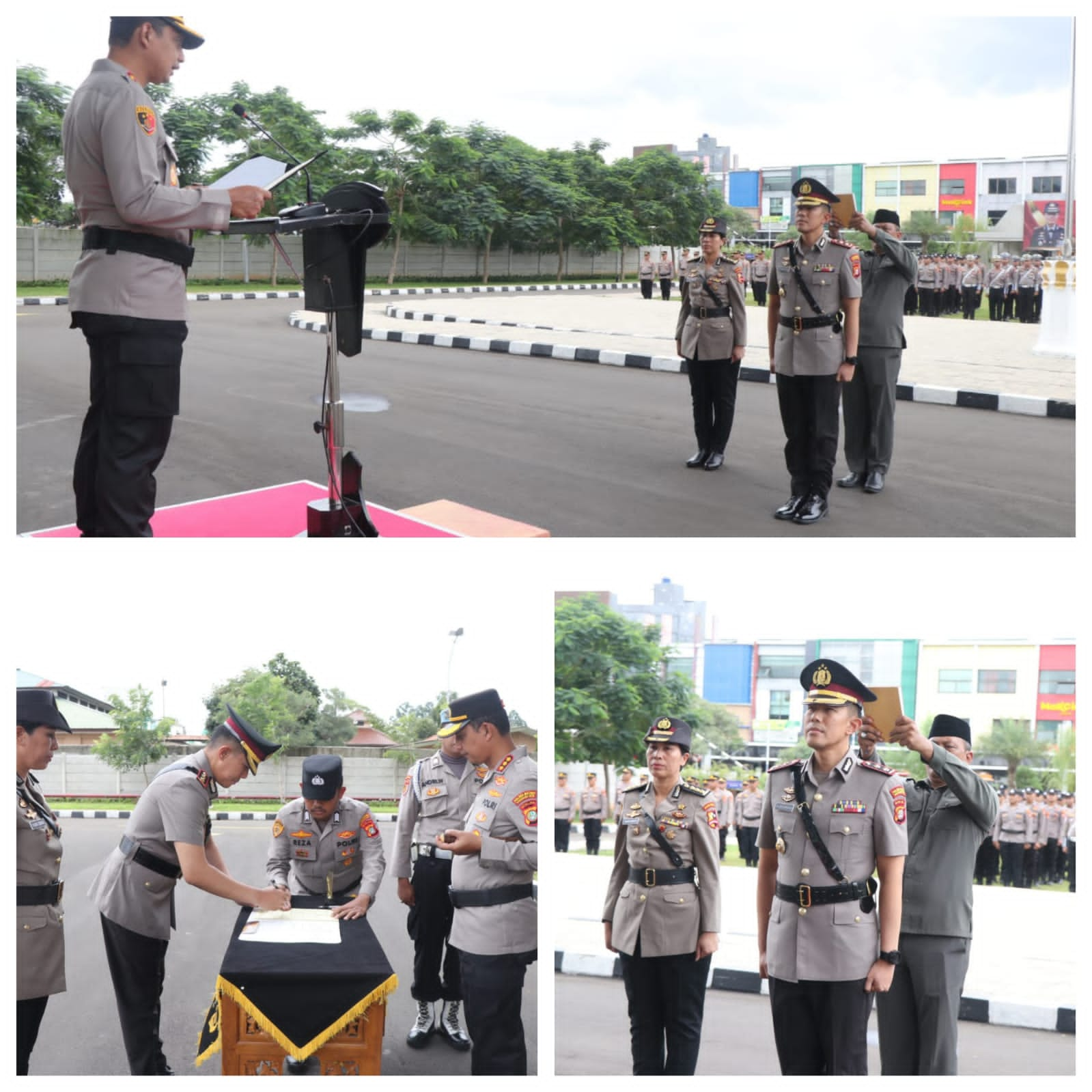 Polres Metro Tangerang Kota Gelar Sertijab Wakapolres