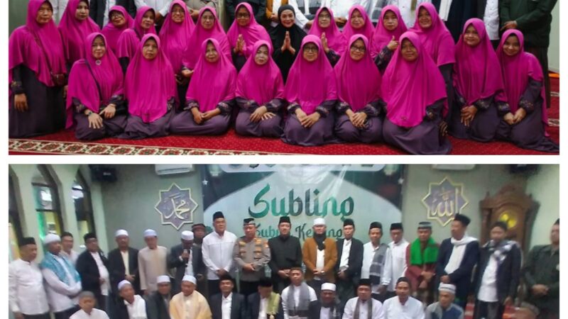 Kapolsek Jatiuwung Hadiri Kegiatan MUI Gelar Shubuh Keliling Ke-30 di Masjid Al-Kautsar