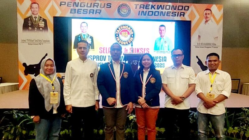 Hamdani Syaputra Terpilih Aklamasi sebagai Ketua Pengda Taekwondo Indonesia Sumut