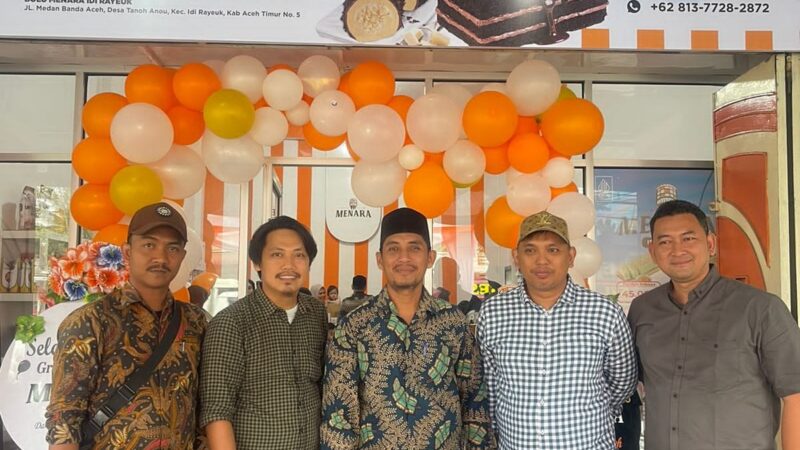 Grand Opening Bolu Stim Menara di Idi Rayeuk,Aceh Timur 
