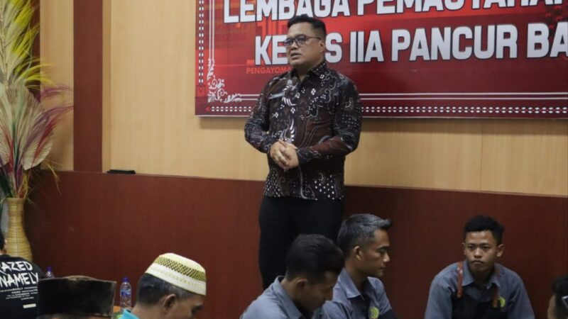 Menyambut Bulan Suci Ramadhan 1446 H, Lapas Pancur Batu Gelar Makan Bersama