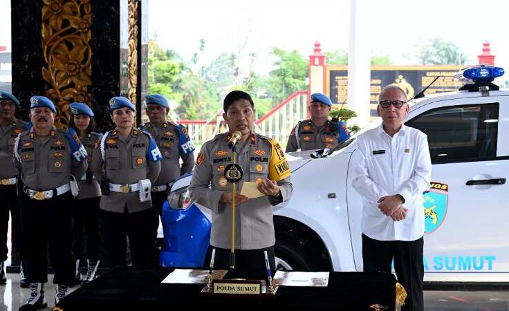 Pemprov Sumut Serahkan Hibah Mobil Dinas untuk Polda, Ini Kata Wakapolda Sumut 