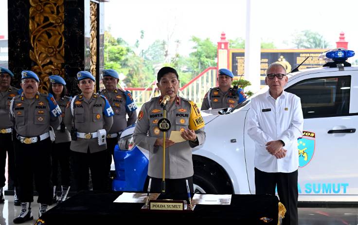 Pemprov Sumut Serahkan Hibah Mobil Dinas untuk Polda, Ini Kata Wakapolda Sumut 